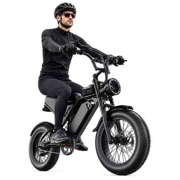 Soonaway Fat Tire Electric Bike for Adults, 16" Off Road All Terrain E-Bike,750W 20 mph 65 mile UL2849