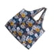 thumbnail image 1 of Naiovety Bolso de compras plegable, bolso ligero, estampado a la moda, resistente al agua, Ripstop, almacenamiento de artículos diversos, para Almacenamiento y organización del hogar gato marino, 1 of 6