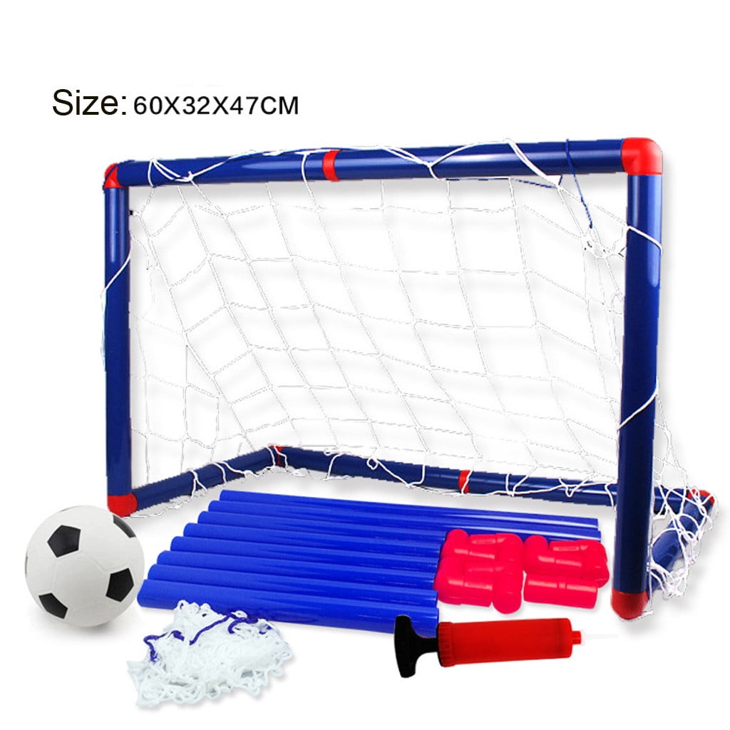 2PC Premium Portable Soccer Goal Set Endless Fun Game Time Indoor And Outdoor US 