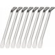 thumbnail image 1 of Desmontadores de neumáticos de bicicleta de acero al carbono con detección de gancho para bicicletas de carreras MTB y BMX, 8 piezas, 1 of 5