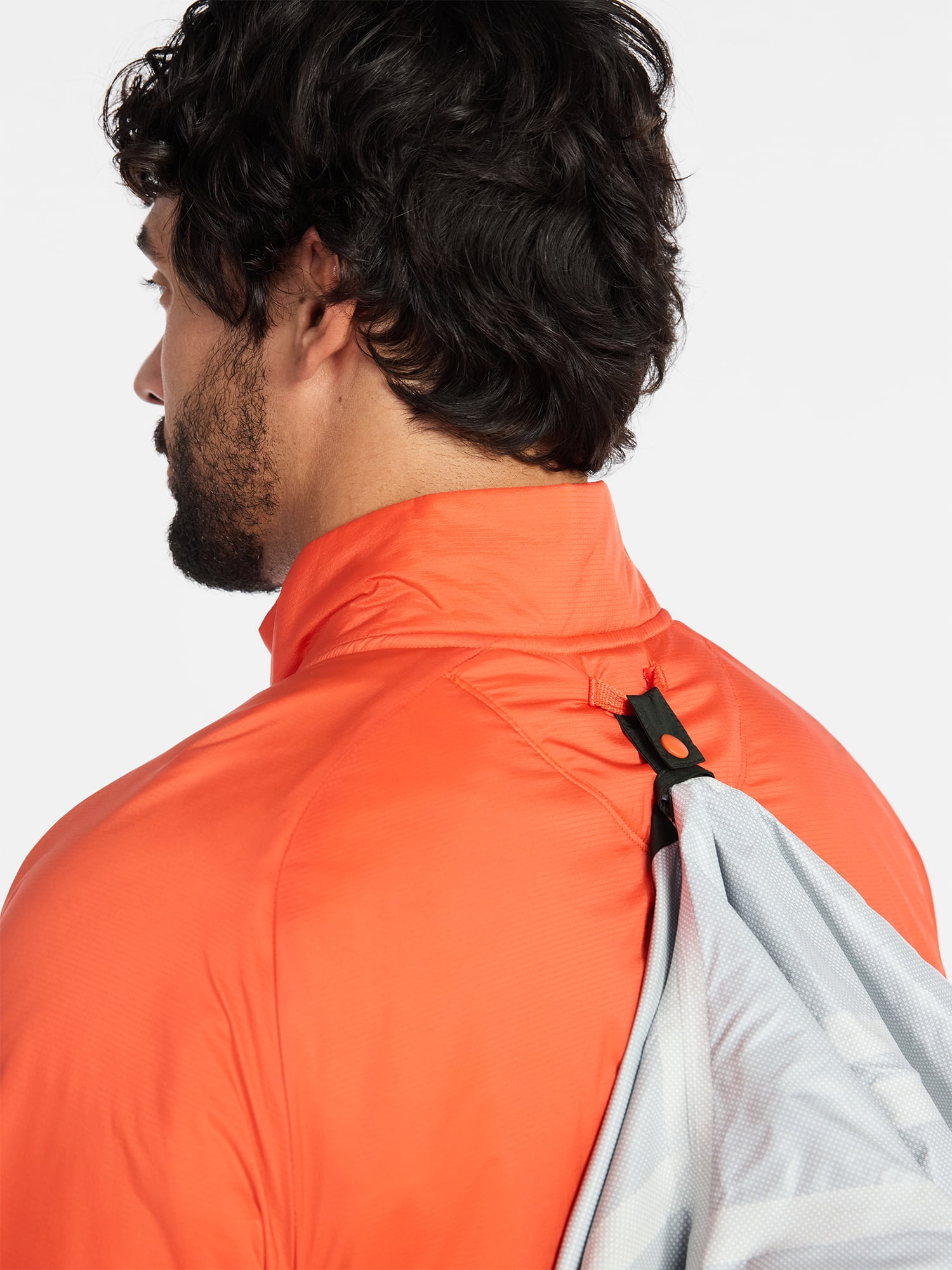 Ozark Trail Men's and Big Men's Light Insulated Nylon Zip Jacket, Sizes S-3XL