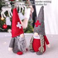 thumbnail image 4 of Navidad Muñeca sin rostro Enfermeras Decoraciones navideñas Festival de tela Adornos para muñecas, Rojo, Masculino Inevent HA000990-01, 4 of 7