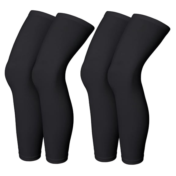 TELOLY Compression Leg Sleeve Full Length Leg Sleeves Sports Cycling Leg Sleeves for Men Women,Running,Basketball