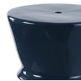 thumbnail image 4 of SAFAVIEH Savello 18" Modern Solid Ceramic Garden Stool, Navy, 4 of 8