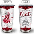 thumbnail image 2 of Cat Gifts for Cat Lovers Tumblers 20oz, Cat Lover Gifts for Women Coffee Mug, Cat Mom Gifts for Women Cup, Funny/Crazy/Cool Cat Themed Lady Gifts for Girls, Christmas/Birthday Gift Ideas for Cat Lover, 2 of 6
