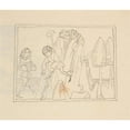 thumbnail image 2 of Viking Eggeling 17x15 Black Ornate Wood Framed Double Matted Museum Art Print Titled - Original Drawings 33 (Early 20th&nbsp;Century), 2 of 5