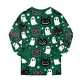 thumbnail image 6 of Leey-World Halloween Dress Kids Pajamas Sets Boys Girls 2-Piece Sleepwear Set Halloween Long Sleeve Casual Kids Pajamas, 6 of 9