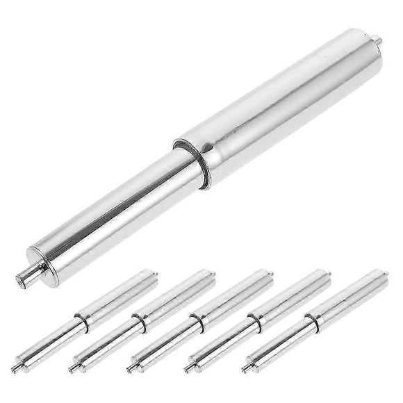 Porte-rouleau de Papier Toilette de Remplacement Ressort Insert Rétractable pour Accessoires de Salle de Bain Argent 6Setr