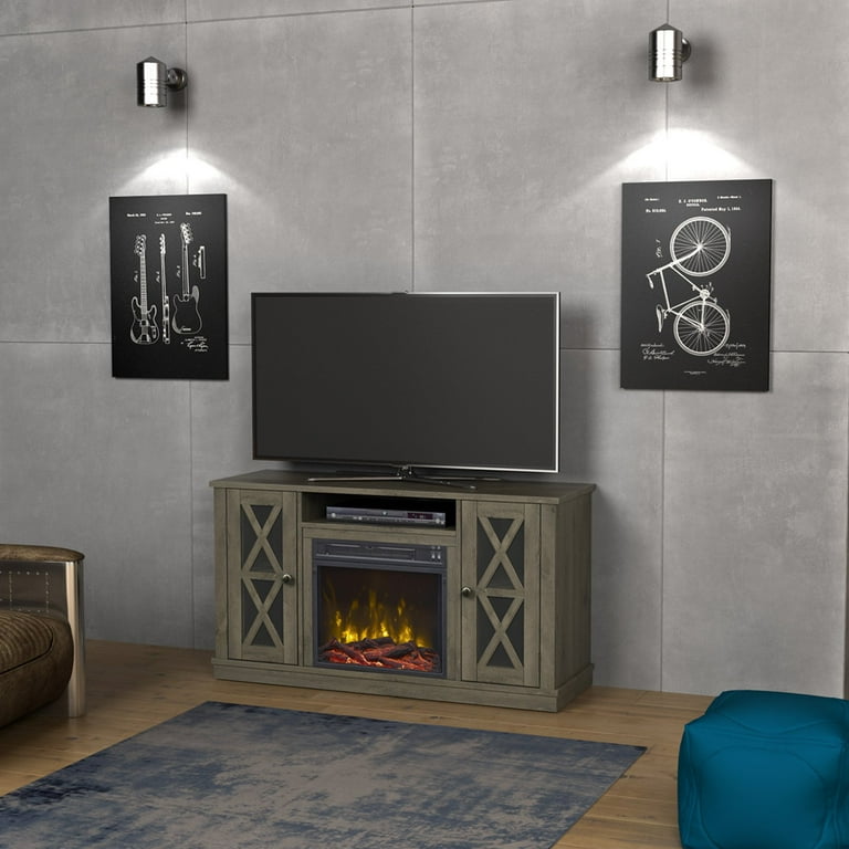 Classic Flame Bayport 55 in. TV Stand with Electric Fireplace