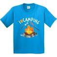 thumbnail image 3 of Inktastic I Love Camping Campfire, Hot Dog, Marshmallows Youth T-Shirt, 3 of 5