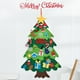 thumbnail image 5 of Árbol de Navidad LNV DIY Felt Montessori con luz LED, regalo para niños, 5 of 8