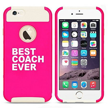 Apple iPhone 5 5s Shockproof Impact Hard Soft Case Cover Best Coach Ever (Hot