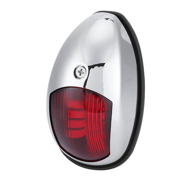 Lámpara De Proa, Montaje Lateral 2W 12V Luz De Navegación Para Barco Roja Y Verde Superbrillante Para Yate Para Puerto