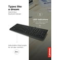 thumbnail image 4 of FANZC-300 USB Keyboard, Wired, Adjustable Tilt, Ergonomic, Windows 7/8/10, GX30M39655, Black, 4 of 4