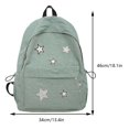 thumbnail image 3 of Mochila linda para mujer Correa ajustable Bolso de viaje al aire libre (verde), 3 of 8