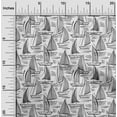 thumbnail image 2 of oneOone Polyester Spandex Gray Fabric Beach Boat Sewing Material Print Fabric By The Yard 56 Inch Wide, 2 of 4