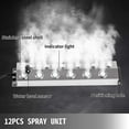 thumbnail image 3 of VEVOR Ultrasonic Mist Maker, 12 Head Stainless Steel Pond Mister Atomizer Fogger Humidifier with Water Fountain Power Supply Fogger Humidifier, 3 of 9