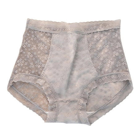 

Women Plus Size High Waist Abdominal Panties Ladies Cotton Crotch Raise Lace Panties Briefs Satin Boxers Unisex