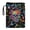 Colorful Skull Design, variant on HELLHERO Book Lovers Gift Book Cover Sleeve, 11.42 x 8.66 Inch Polyester Fabric Reusable Protector Wrap Bag Book Organzoer Holder with Pocket, Gift Bag