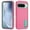 Rose+Mint, variant on ELEHOLD for Google Pixel 9 Pro XL Rugged Protective Case Multi Layer Shockproof Hidden Kickstand Hybrid Silicone Hard PC Cover for Google Pixel 9 Pro XL,Clear+Orange