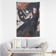 thumbnail image 4 of Japanese Anime JJK Large Wall Tapestry,Lightweight Soft Peach Skin Velvet Fabric 100% Polyester,Jujutsu Kaisen Decorative Wall Hanging for Living Room Bedroom Dorm, 4 of 6