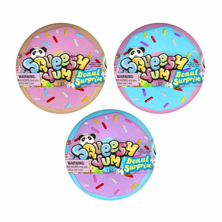 Ja-Ru Squeesh Yum Donut Surprise 5 Pack Novelty Toy Ja-Ru Squeesh Yum Donut Surprise 5 Pack Novelty Toy