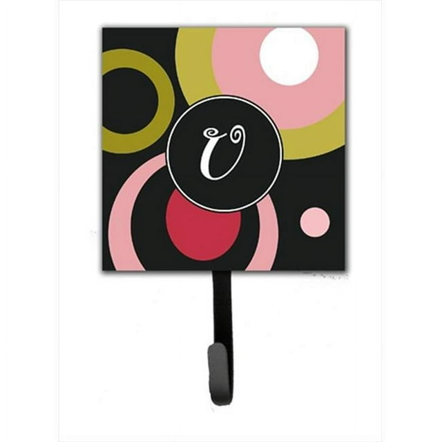 Carolines Treasures AM1001-USH4 Monogram - Retro In Black Leash Holder Or Key Hook