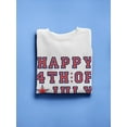 thumbnail image 3 of Happy July 4Th! Sweatshirt Men -Image by Shutterstock, Male 4X-Large, 3 of 4
