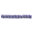 thumbnail image 1 of facefd 100 Pieces Rhinestone Rondelles with Big Holes Charm Spacer Beads Jewelry Crystal Multi-colors Loose Bead for DIY Necklace Dark Blue, 1 of 5
