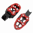 thumbnail image 3 of Motorcycle Footrest Pegs Adjustable Pedals Antislip Design Durable Aluminum Alloy for Commuting and Touring Riders, 3 of 9