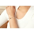 thumbnail image 3 of MLYeeWf Four Leaf Clover Bracelet in Green, Red & Black Fashion Metal, Includes 3 Bracelets, 3 of 5