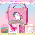 thumbnail image 3 of Art Set DUOROUBAO, 70 unidades, rotuladores con aroma a frutas, con funda de unicornio, 3 of 7