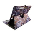 thumbnail image 4 of Purple Paisley tablet case 10 inch for Toshiba Encore 2 10inch android tablet cases 360 rotating slim folio stand protector pu leather cover travel e-reader case, 4 of 5