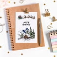 thumbnail image 3 of 1 Sheet Christmas Snow House Background Clear Stamps Xmas Santa Claus Deer Lace Silicone Clear Stamp Seals for Cards Making DIY Scrapbooking Photo Journal Album Decoration, 3 of 8
