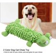 thumbnail image 2 of Durable Toy Dog Plush Squeaker Toy Interactive Teeth Cleaning Toy Funny Toy Training Tool For Small Medium Dogs Pets(Green), 2 of 5
