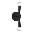 thumbnail image 6 of Meridian M90110NB 2-Light Wall Sconce in Natural Brass, 6 of 7