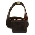 thumbnail image 4 of Franco Sarto Women's Lyanna Slingback Pump Hickory Brown Suede 6.5M, 4 of 5