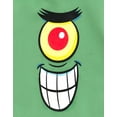 thumbnail image 3 of Nickelodeon SpongeBob SquarePants Plankton Fleece Matching Family Cosplay Pullover Hoodie Toddler to Big Kid, 3 of 5