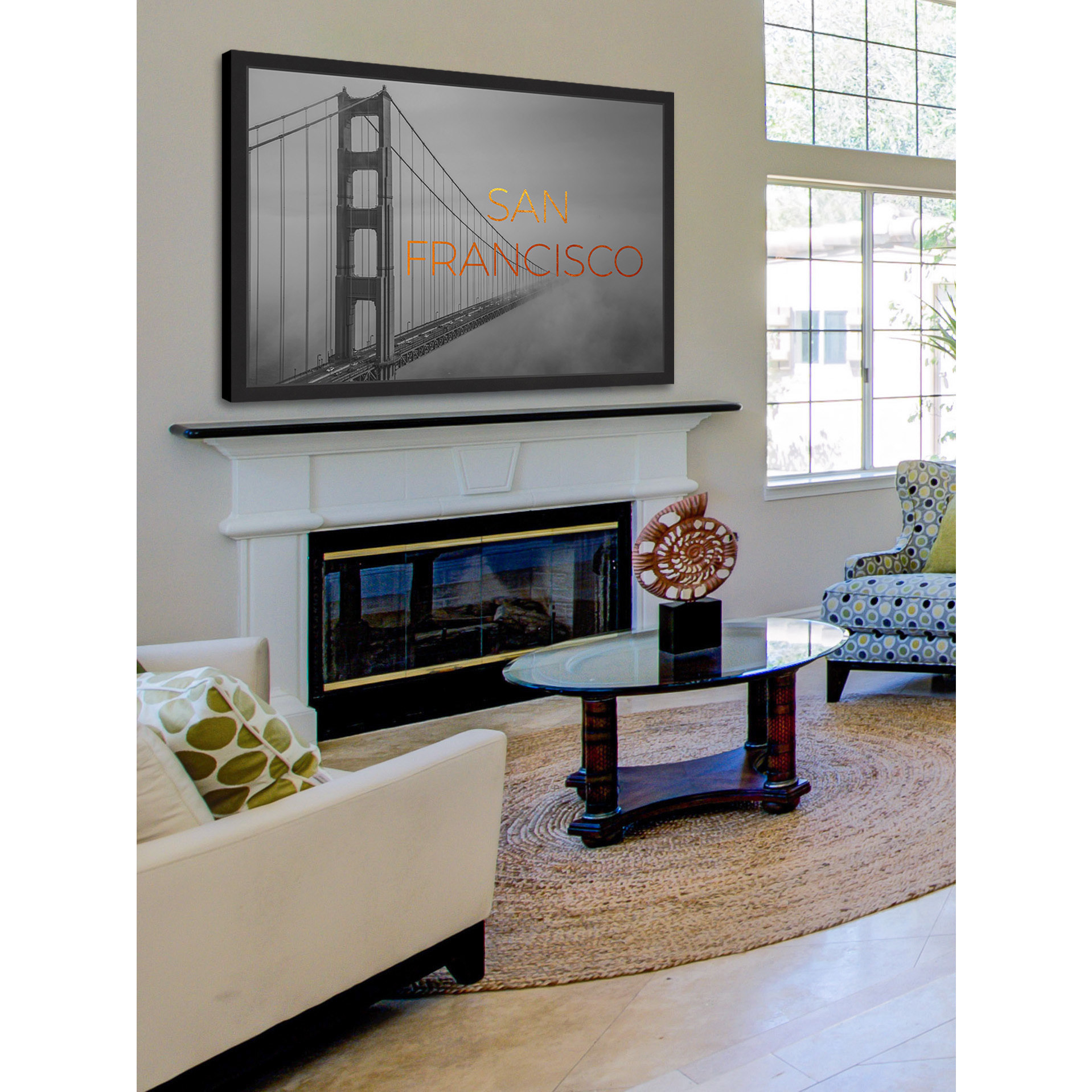 "Great Expectations - SF II" Framed Painting Print