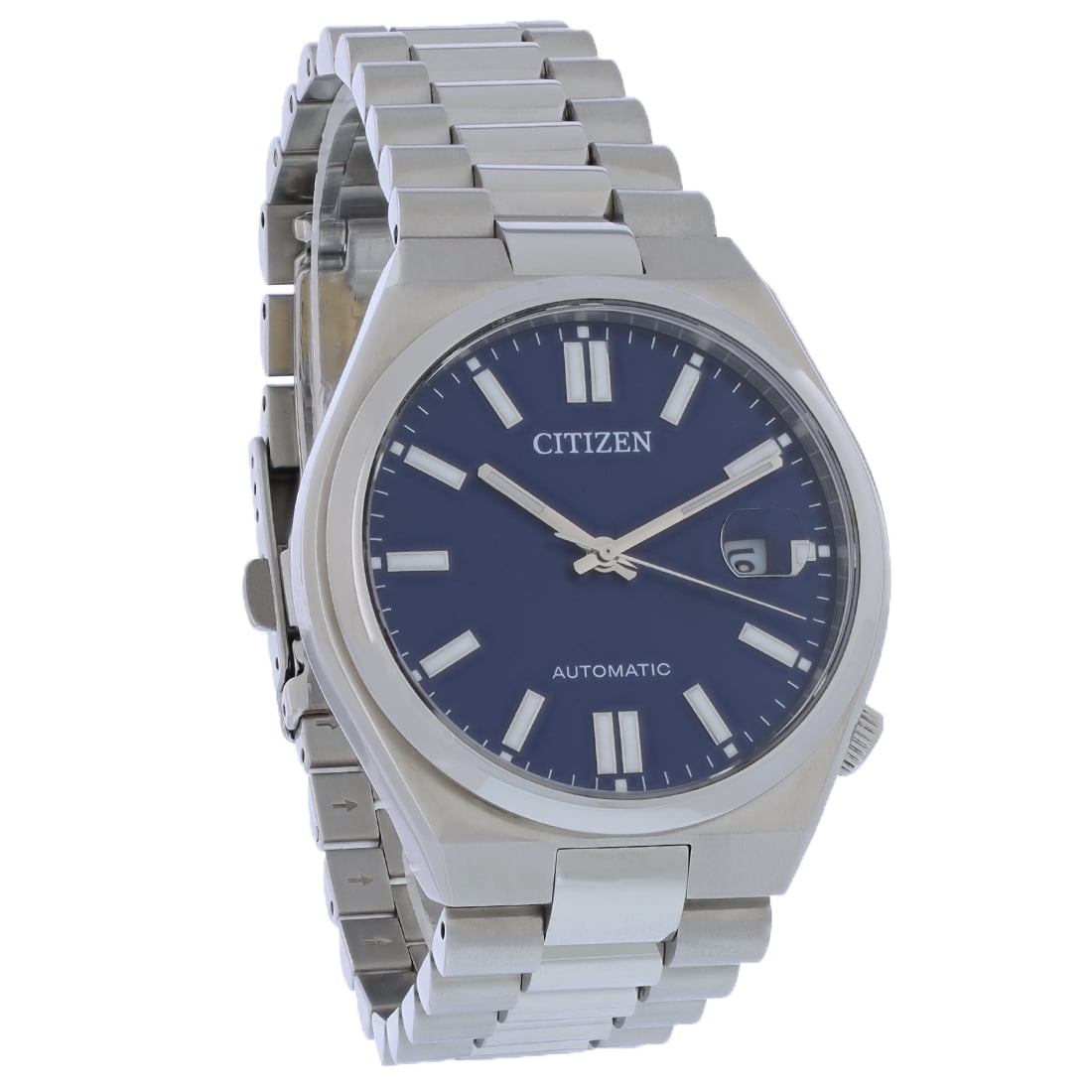 CITIZEN Zenshin Automatic Male Watch, Blue, Titanium, NJ0180-80L