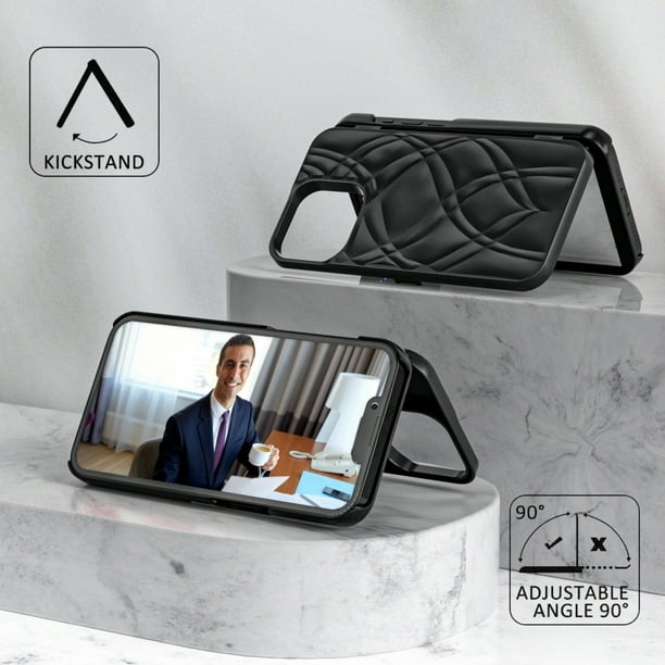 For IPhone 11 12 13 14 Pro Max Case,Hidden Back Mirror Wallet Case With Stand Feature And Card Holder For Apple IPhone 7/8/SE2/SE3 7Plus/8Plus X/XS XS MAX 12 Mini 14 Plus