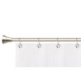 thumbnail image 5 of Utopia Alley Shower Hooks - Shower Curtain Rings for Bathroom - Rust Resistant Shower Curtain Hooks for Shower Curtain or Liner - Shower Curtain Rings with Crystal Design - Set of 12, Brushed Nickel, 5 of 9