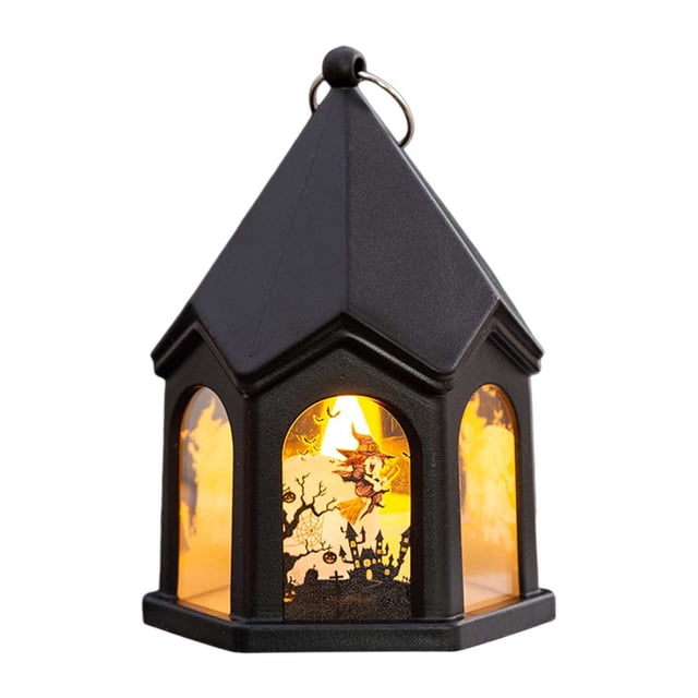 Jouet Lumineux Portatif Citrouille et Moulin d'Halloween pour Enfants, Décoration Lumineuse et Ambiance Festive