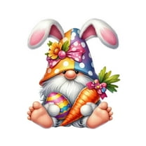 Easter Dwarf Acrylic Flat Pendant Decoration - Durable Holiday Ornament for Home & Party Decor