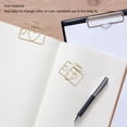 thumbnail image 4 of Clips en Forme d'Appareil Photo 80 Pcs Marque-Pages Mignons en Fer Grand Application Polyvalente pour Bureau Maison et École, 4 of 7