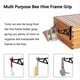 thumbnail image 3 of Beehive Frame Holder Beehive Hanger Apiarist Tool Accessory Black, 3 of 3