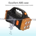 thumbnail image 3 of Outdoor Portable USB Flashlight, 2 Charging Methods Portable Searchlight  For Camping, 3 of 8