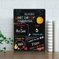 thumbnail image 4 of CIMAXIC Double Sided Chalkboard Student Message Chalkboard Color Printing Black Board Back to School Chalkboard Sign,9.84"X7.87"X0.12", 4 of 4