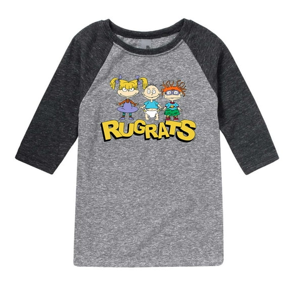 Rugrats - Line Up - Toddler And Youth Raglan Graphic T-Shirt
