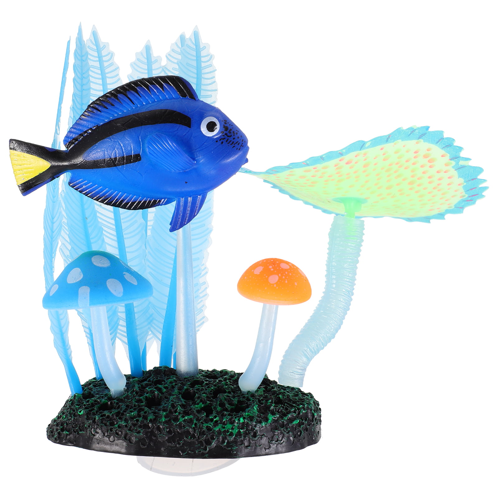 CNZ® Artificial Coral Plant for Fish Tank Decorative Aquarium Reef Ornament  (10-Piece Assorted Coral)